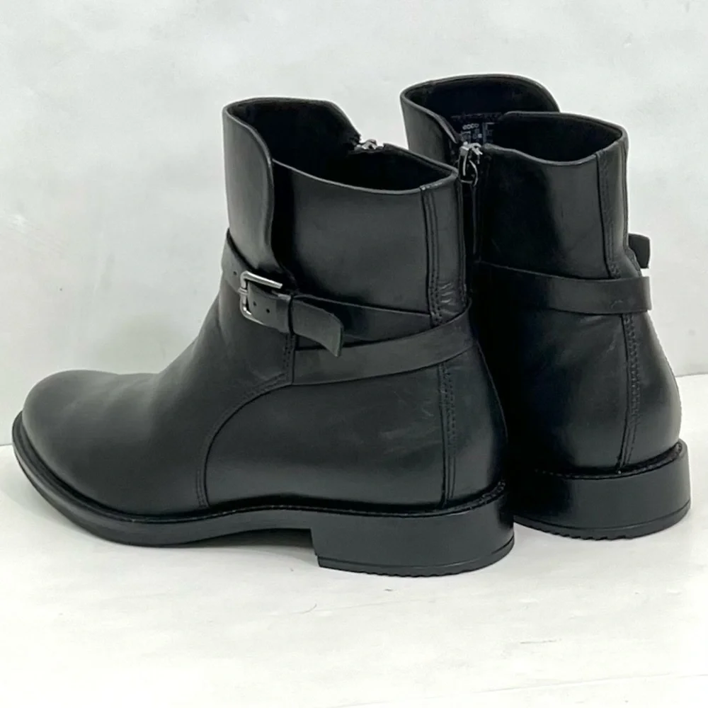 Ecco Women’s Sartorelle 25 Mid-Cut Leather Ankle Boots - Picture 4 of 9